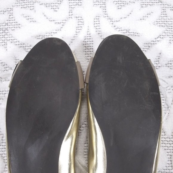 Banana Republic Buckle Accent Ballet Flats, sz 6 - Picture 7 of 7